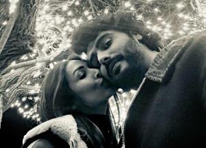Arjun Kapoor and Malaika Arora start the New Year with a kiss