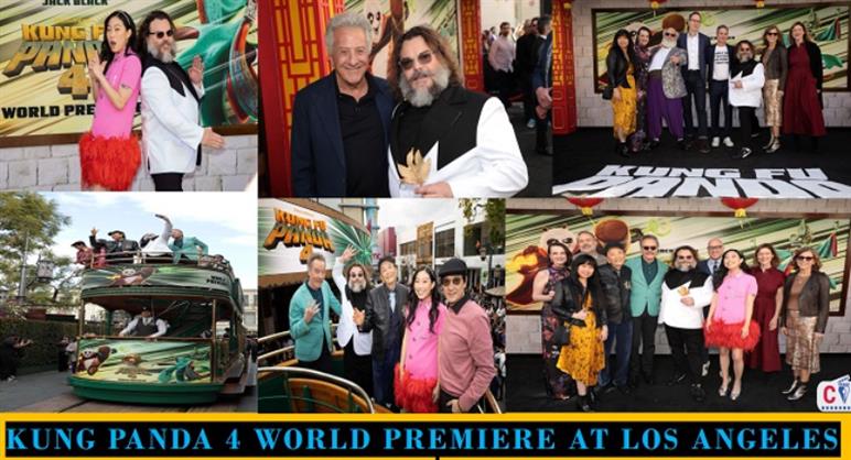 Kung Panda 4: Watch Jack Black, Dustin Hoffman, Bryan Cranston enjoying the fun filled world premiere at Los Angeles