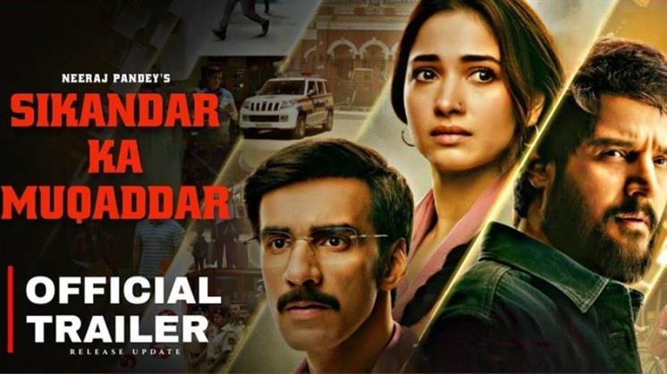 Sikander Ka Muqaddar trailer: Neeraj Pandey delivers a gripping narrative, pitting a relentless police officer against his three suspects.