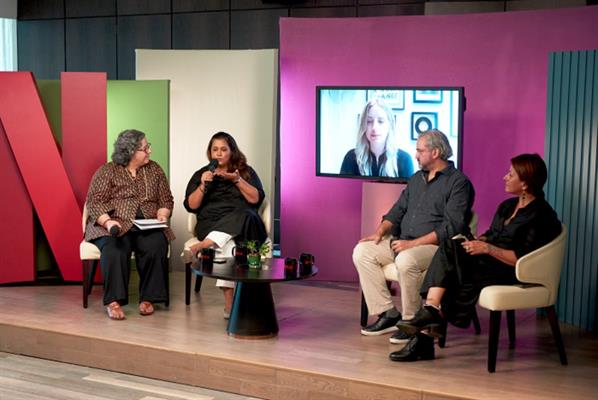 Claire Cahill, Dylan Mohan Grey, Leena Yadav and Tanya Bami discuss documentaries