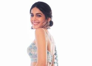 Alaya F Is A Vision To Behold In Dreamy Ivory Blue Lehenga