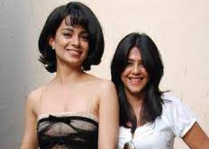 Kangana Ranaut and Ekta Kapoor coming together