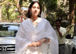 Sara Ali Khan's white attire is a peace in this tormenting heat