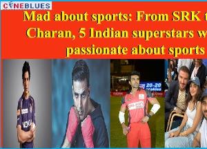 Mad about sports: From SRK to Ram Charan, 5 Indian superstars who are passionate about sports