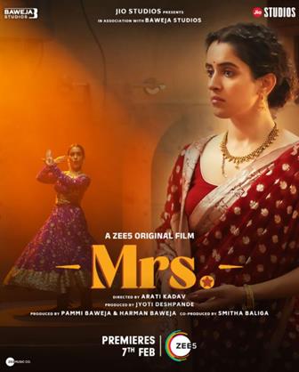 Mrs. movie review: Sanya Malhotra is terrific in a scathingly powerful attack on patriarchy