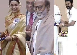 National Film awards 2021: Rajinikanth receives Phalke, Kangana Ranaut, Dhanush best actors