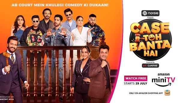 Amazon miniTV launches a rib-tickling and highly anticipated trailer of India’s biggest weekly comedy show - Case Toh Banta Hai; Makes a star-studded reveal of guest celebs