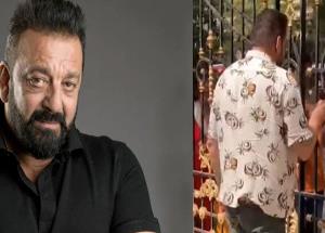 Sanjay Dutt had a fan moment when a fan came to meet him from the outstation