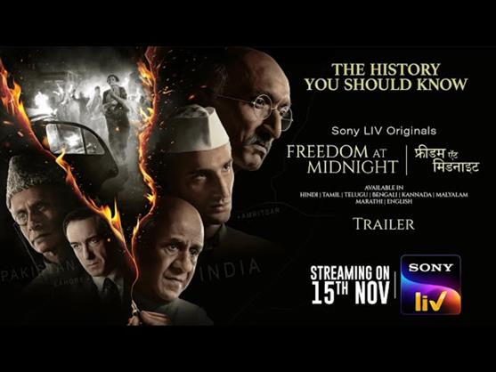 Freedom at Midnight trailer: Sony LIV unveils the trailer of the unknown history