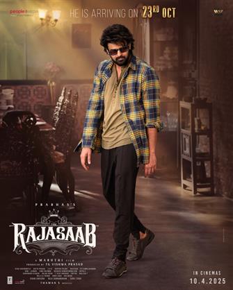 Happy Birthday Prabhas : Advance Birthday Poster for The Raja Saab Sets the Internet on Fire