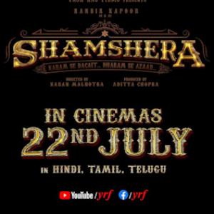 Shamshera poster